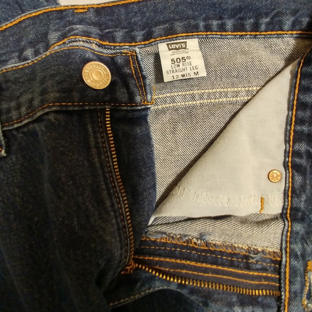 NEW LOW PRICE!!! Women's Levi's 505 Blue Jeans - Picture 4 of 8